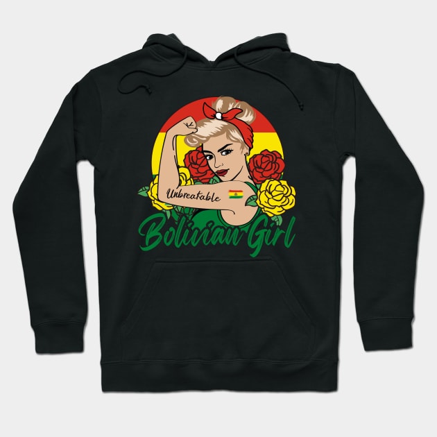 Bolivian girl Hoodie by JayD World